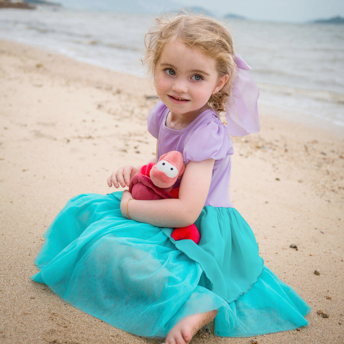 Mermaid princess fashion dress