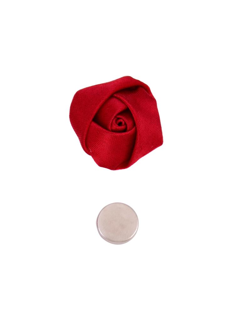 decorative red rose magnets (2pcs)